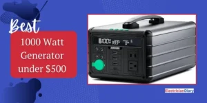 Best 1000 Watt Generator under 500 USD