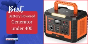 Best Battery Powered Generator under 400