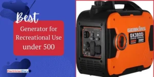 Best Generator for Recreational Use under 500